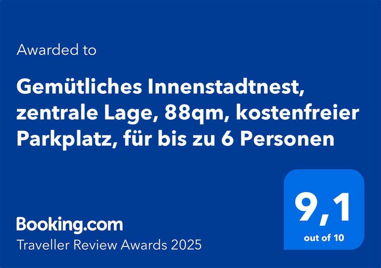 Gemuetliches Innenstadtnest, Zentrale Lage, 88Qm, Kostenfreier Parkplatz, Fuer Bis Zu 6 Personen Κότμπους Εξωτερικό φωτογραφία